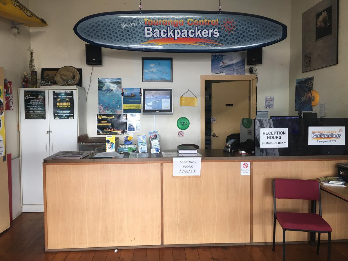 A Pousada Tauranga Central Backpackers Exterior foto